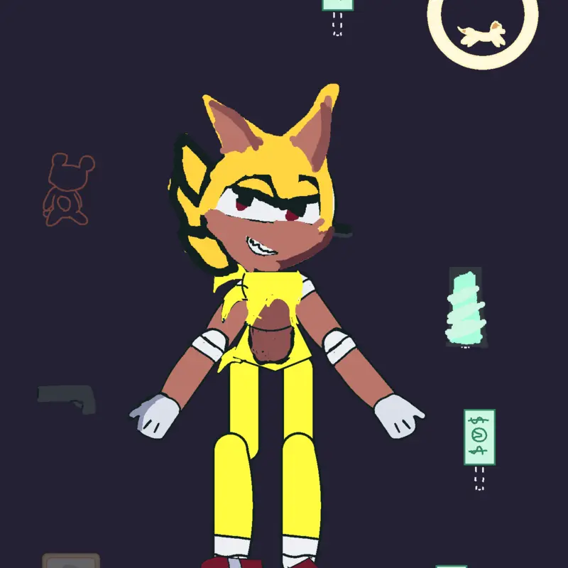 Super sonic ragdoll by @DaemynbloxxCE
