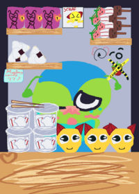 Feed Dandys world charaters