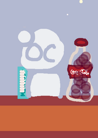 Coca cola espuma