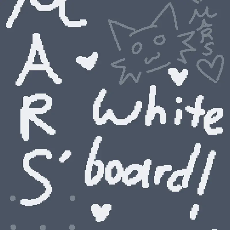 Whiteboard thingy 😵‍💫 by @ur_fav_mars