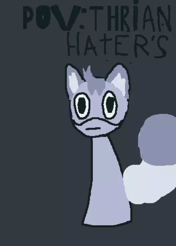 Pov therian's hater's. by @catamberkitty