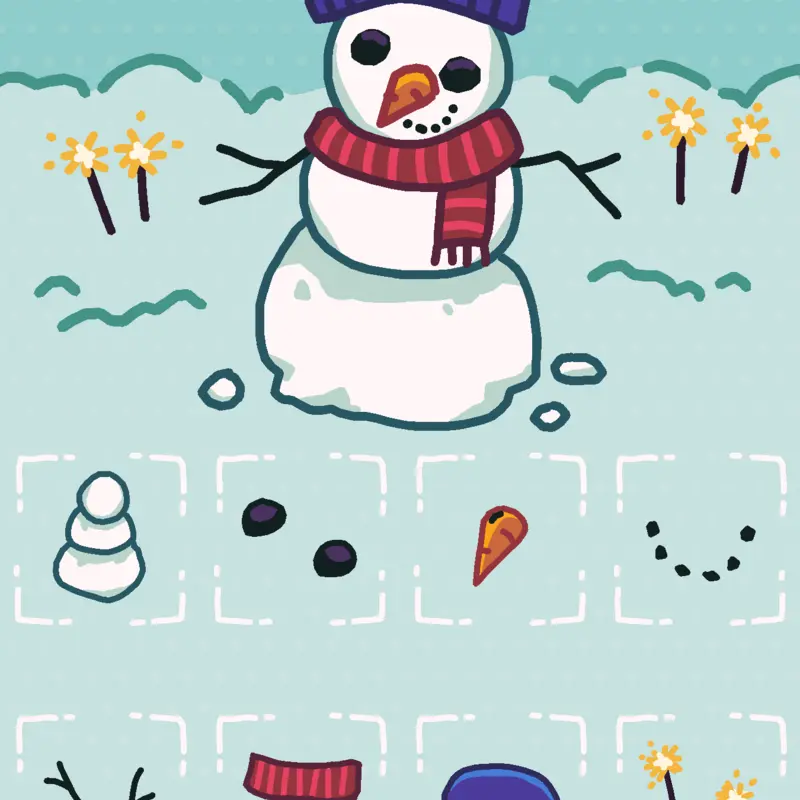 Make a snowman by @babygirl_sunset
