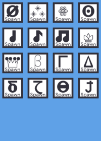 Rare letters or symbols