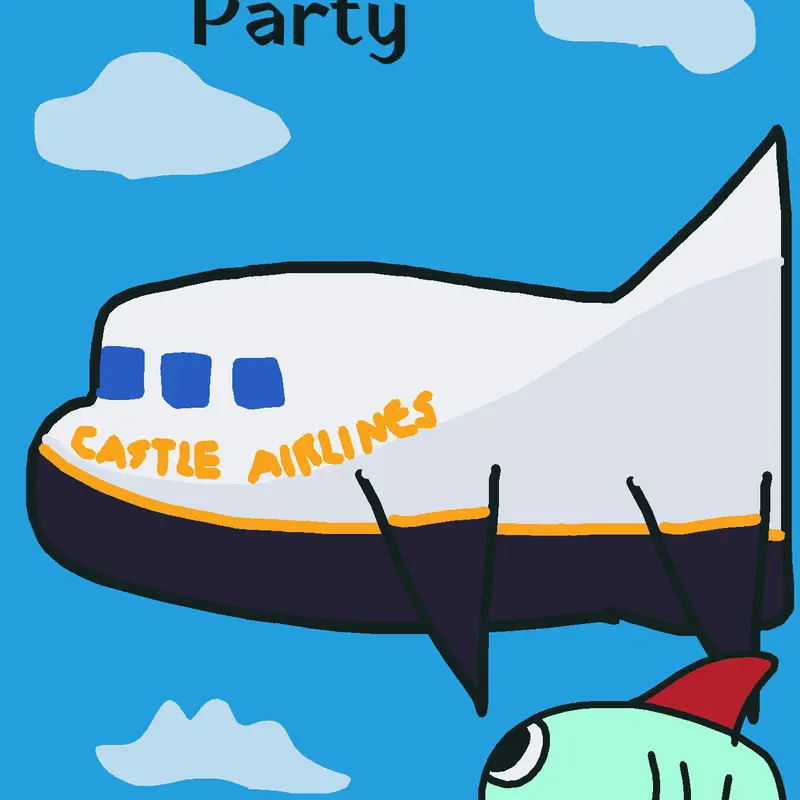 Airplane Remix Party by @Princefishcreations