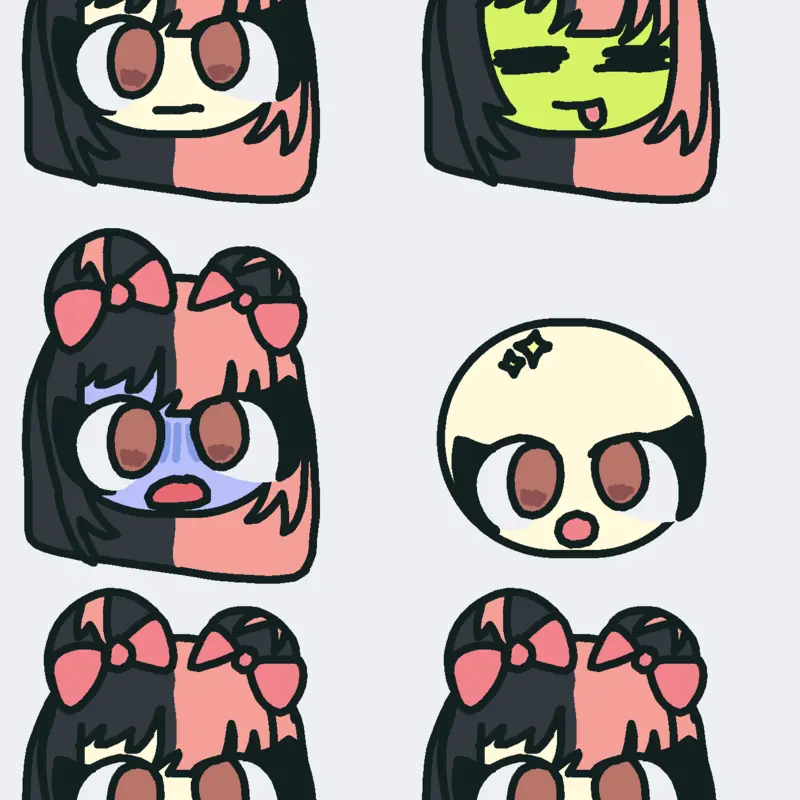 Stickers by @Zoey_Uzi