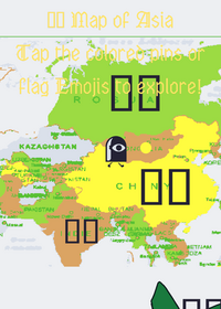Map of Asia
