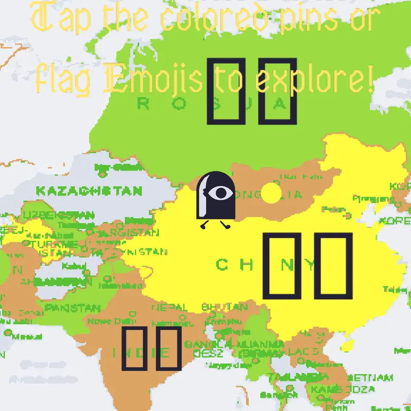 Map of Asia by @Poland_Balls