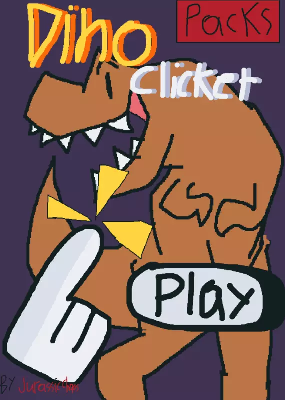 Dino clicker by @jurassicchoas