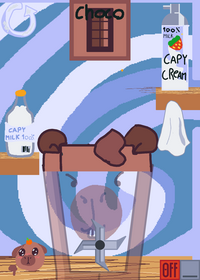 Let's make chocolate smoothie!