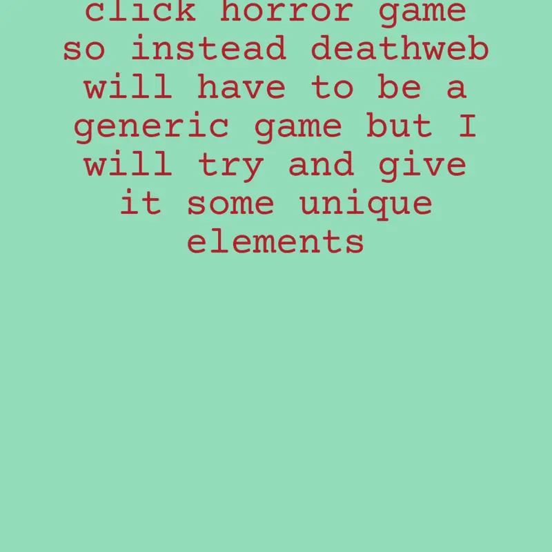 Game by @bob_the_demon