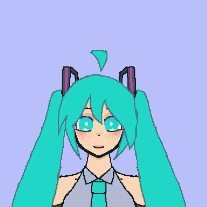 MIKU by @Lux_pawz