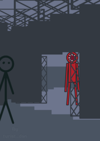 Doors end animation 3d