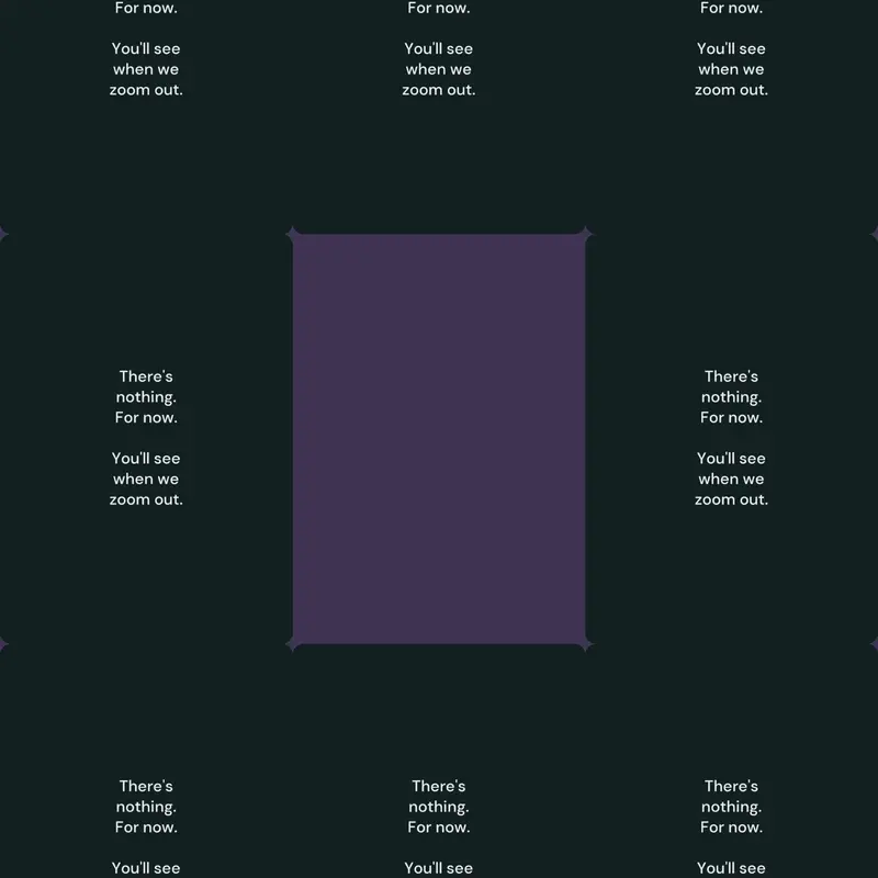 THE SCALE OF EVERYTHING - FRACTAL ZONE 1 by @ITSAQUINNWORLD