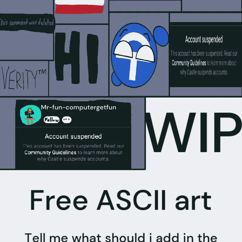 ASCII by @Kasbrain_666_lost
