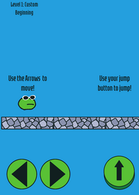 first level its custom made by me :3