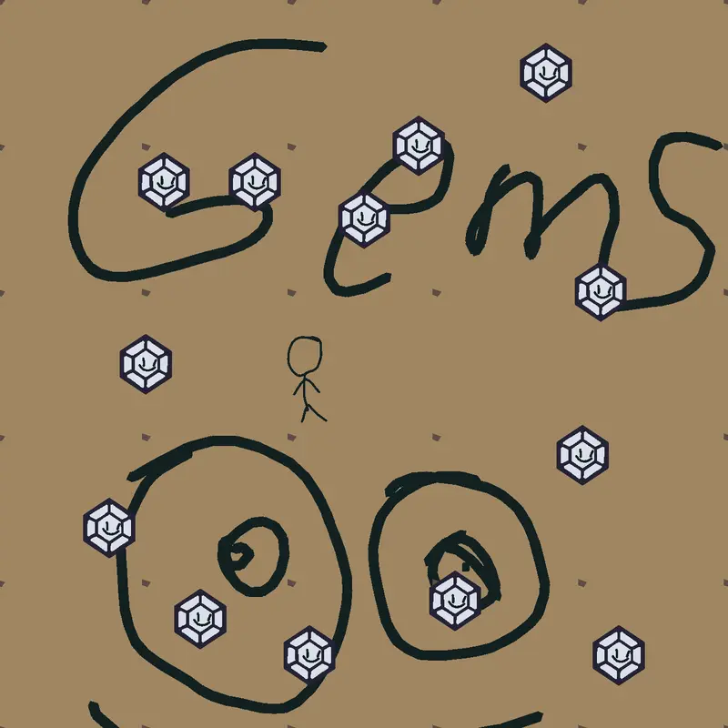 Gem collector by @Reddomaybe45