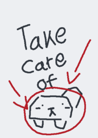 Take care of pebble!