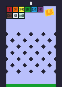 Ball cash simulator PLINKO