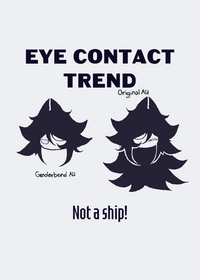 EYE CONTACT TREND || Sir Metry and Miss...