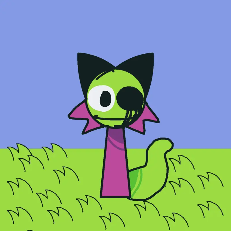 my OC acid edit by @cookie_melon_sandbox_OC