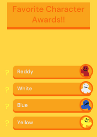 Favorite Character Awards!
