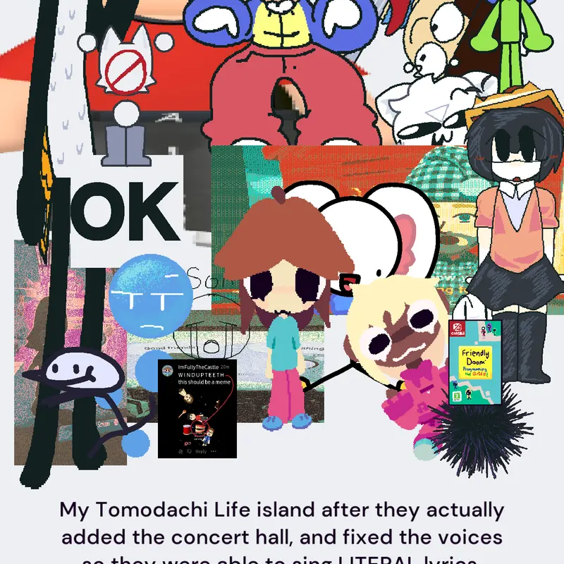 My Tomodachi Life island be like by @ImFullyTheCastle