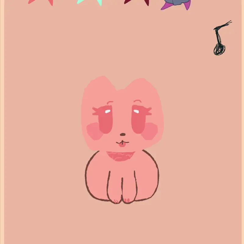 Pinky cat (=^ェ^=) ❦ by @BrandyChuc