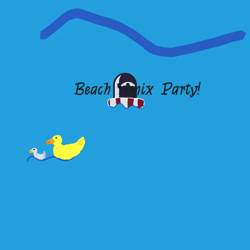 Beach party by @Nothing_bruh
