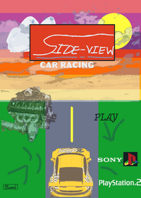Side View Car Racing