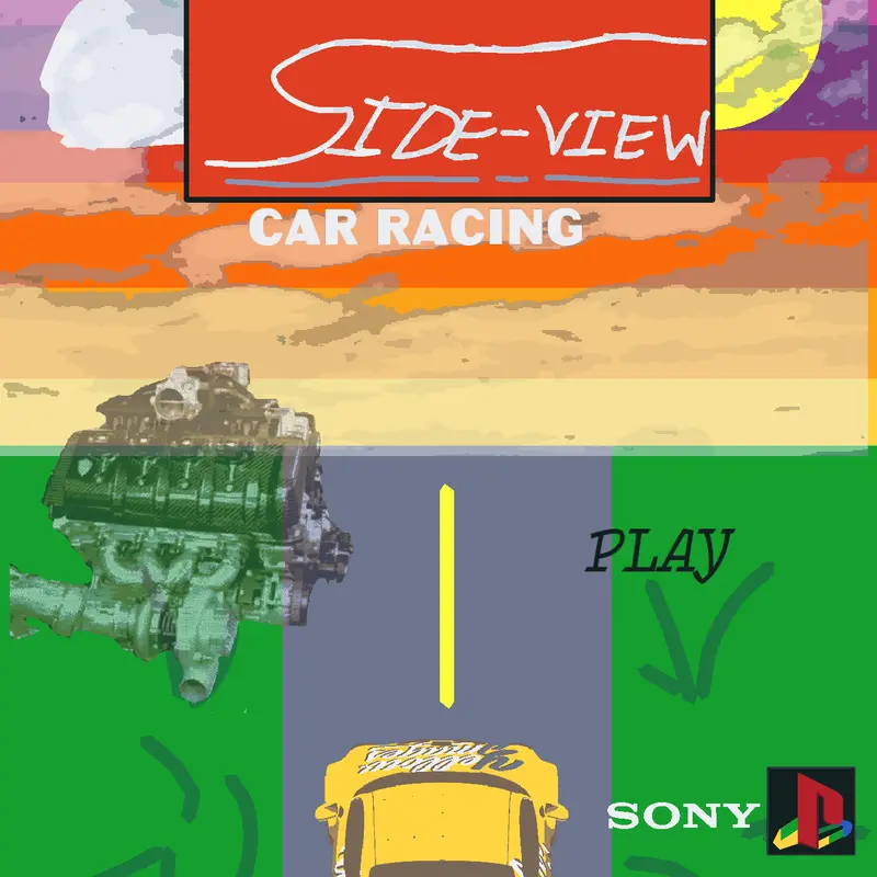 Side View Car Racing by @caidenCustodio