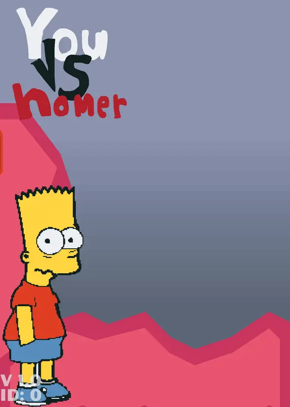 You vs homer by @Neverblox