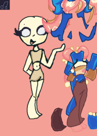 Dress up with my OC Lily.