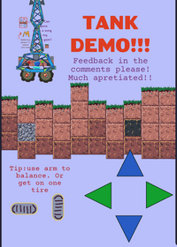 Tank demo for my mining game # new
