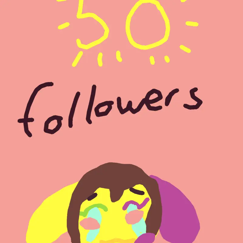 50 followers 😭🥲🥹 by @G10C4M1