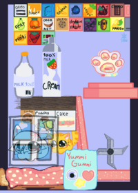 Blending fruits:3