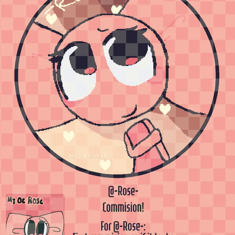 @-Rose- Commision! by @-matilpotat-