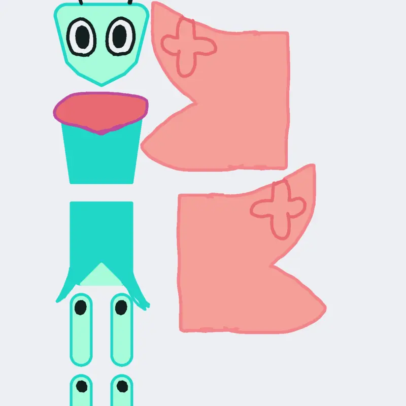 Flyte paperdoll by @Aldojuan_666