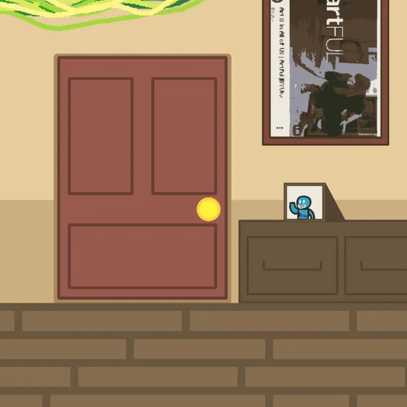 Uninvited Guest in bluudud's house by @YourPalbluudud