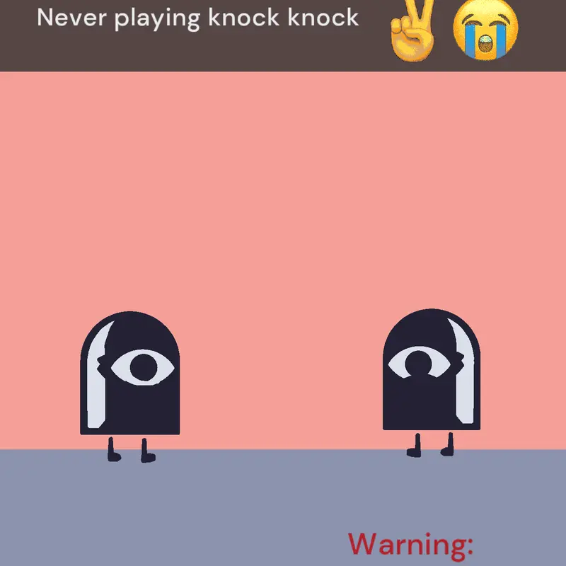 Knock knock joke by @thecoolestdude83