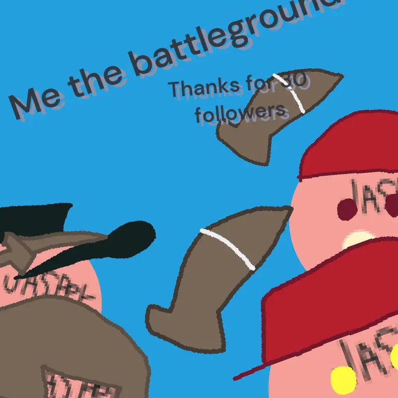 Me the battlegrounds by @mrjasperfunny