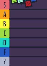 Tier List of Tiers