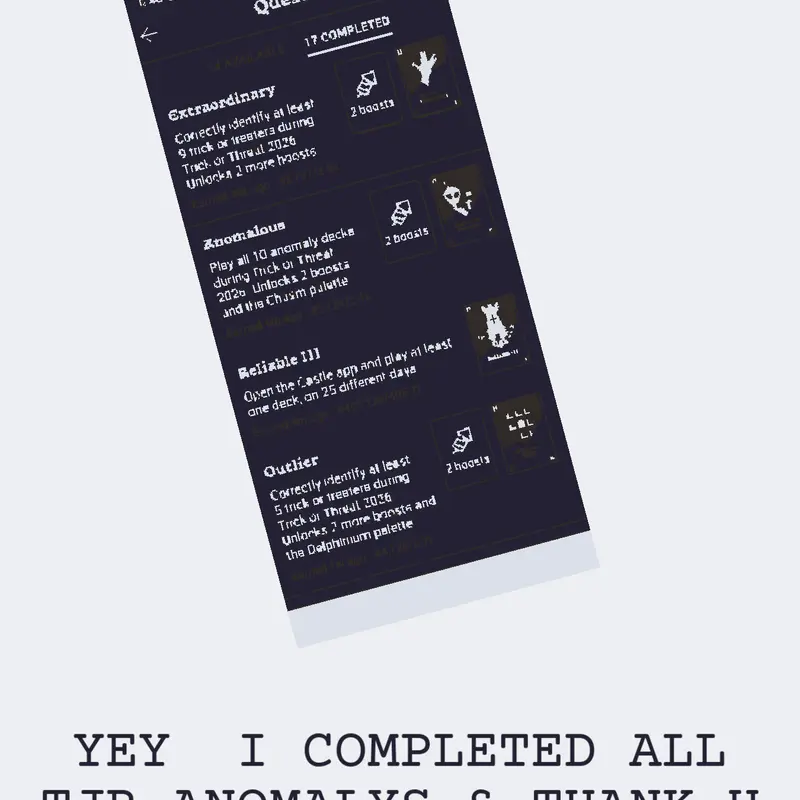 I just completed all by @The_2ndJelvi7373