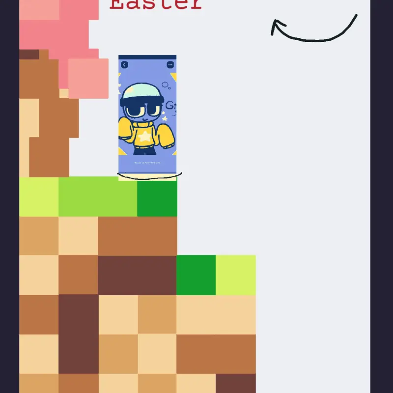 Dandy's world (easter event) by @Gigithegambling