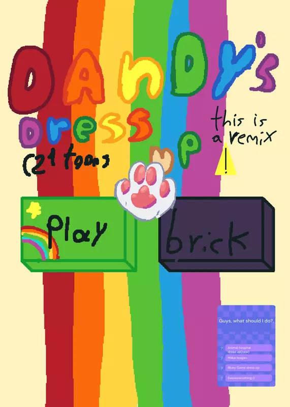 Dandys world puzzle!!(No support qwel) by @ratratthew
