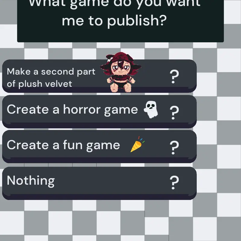 What game do you want me to publish? by @JOHN_CAT_official