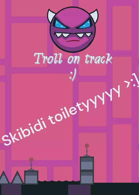 Troll on track by @Smeshertresh