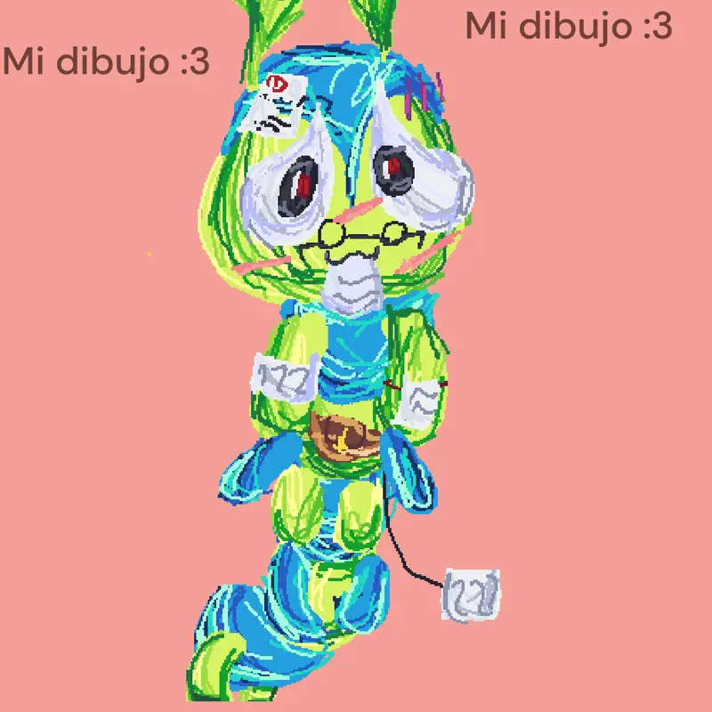 Mi dibujo de squirm by @Rafi6
