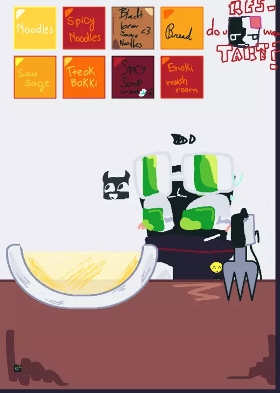 ThatMob Mukbang(he is forced) by @ThatVerity