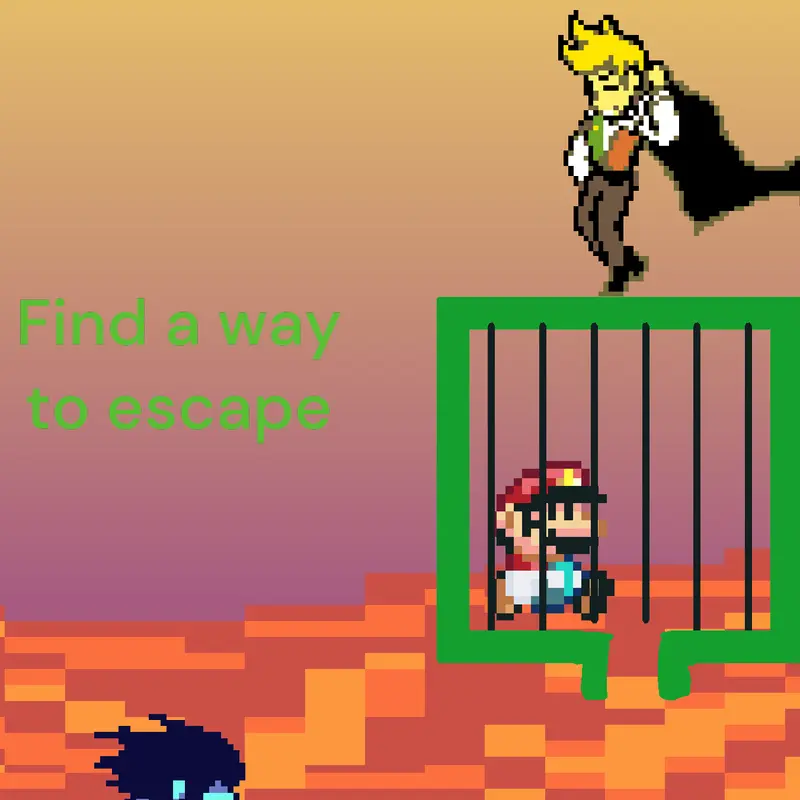 Mario 9 the great escape by @FrancesLumen