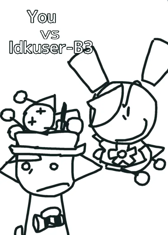 You vs idkuser-B3 by @Simon97g